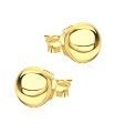 Ball Shaped Silver Ear Stud STS-5300